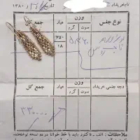 یک عدد زنجیر و یک جفت گوشواره|جواهرات|تبریز, |دیوار