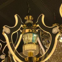 لوستر کریستالی مدرن وارداتی ۳ حالته|لوستر و چراغ آویز|تهران, فردوسی|دیوار