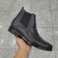 کفش محسن نیم بوت طبی سبک تمام چرم طبیعی کد۲۲۴