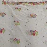 رومیزی فروشی و دوتا پرده حریر|پرده، رانر، رومیزی|اردکان, |دیوار