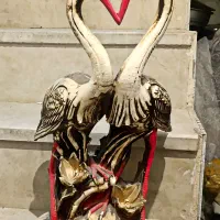 فروش گل و گلدان کریستالی آفتابگردان و مجسمه دکوری|مجسمه، تندیس، ماکت|یزد, |دیوار