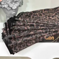 شال پلنگی حریر مجلسی