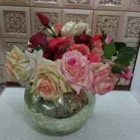 گل و گلدان خارجی