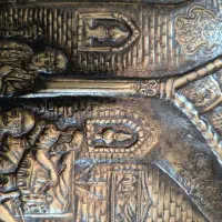 سینی قلمکاری خاص|کلکسیون اشیاء عتیقه|تهران, مینای جنوبی|دیوار