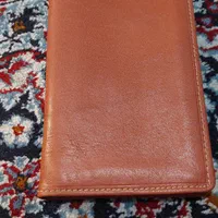 کیف پول چرم طبیعی گاوی کاملا نو