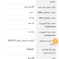 دوو 65مدل EU8000|تلویزیون و پروژکتور|اصفهان, برازنده|دیوار