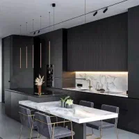 طراحی دکوراسیون داخلی نما کابینت ویلا محوطه