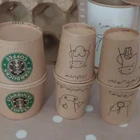 لیوان کرافت تک دو و سه جداره|ظروف نگهدارنده، پلاستیکی، یک‌بارمصرف|خاوران, |دیوار