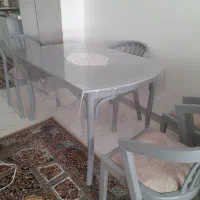 میز غذا خوری|میز و صندلی غذاخوری|خمین, |دیوار