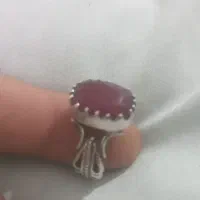 انگشتر یاقوت معدنی اصل