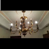 لوستر برنزی قدیمی