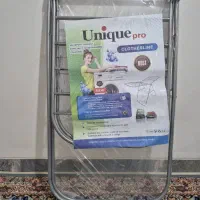 بند رخت ایستاده تاشو کاملا نو باز نشده