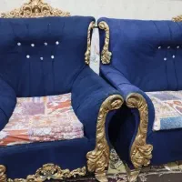مبل سلطنتی ۷نفره|مبلمان خانگی و میز عسلی|زاهدان, |دیوار