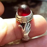 انگشتر عقیق سرخ کهنه