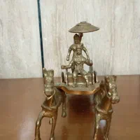 کالسکه برنجی|مجسمه، تندیس، ماکت|الیگودرز, |دیوار