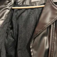 کت زنانه چرم صنعتی نو|لباس|ری, فیروزآبادی|دیوار