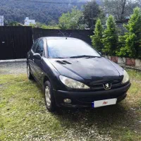 206 فرانسوی مدل 82 دو برگ سند|خودرو سواری و وانت|چالوس, |دیوار