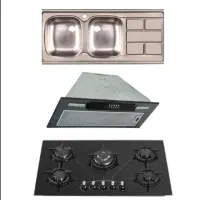 پکیج کامل سه تیکه هودمخفی وگاز سینگ