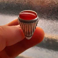 انگشتر نقره دست ساز سفارشی