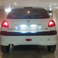 206 تیپ 2 مدل 1401 سفید|خودرو سواری و وانت|تهران, جنت‌آباد شمالی|دیوار