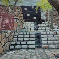 آبنما شومینه باربیکیو|خدمات پیشه و مهارت|کرمان, |دیوار