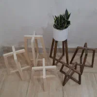 پایه سه تیکه گلدان عمده وتکی|گل و گیاه طبیعی|ورامین, ورامین|دیوار