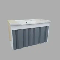روشویی کابینتی آنجلا 80×46 سفید طوسی|لوازم سرویس بهداشتی|کرج, گلشهر|دیوار