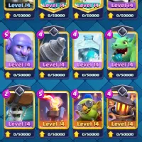 کلش رویال ۶ساله ۲۲ مهره لول ۱۵ و ۴۸ مهره لول ۱۴|کنسول، بازی ویدئویی و آنلاین|تهران, بازار|دیوار