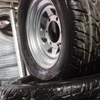 رینگ و لاستیک نیسان کاروان نیسان یدک کش جرثقیل|قطعات یدکی و لوازم جانبی|شهریار, کهنز|دیوار