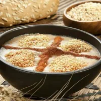 حلیم تازه خانگی با گوشت گوسفندی با پیک