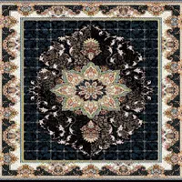 روفرشی کشدار و کاور فرش کد ۱۷۲ مهباف زمینه مشکی|روفرشی|تهران, شهرک ولیعصر جنوبی|دیوار