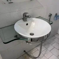 روشویی همراه با شیر دست دوم
