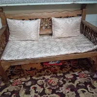 یک تخت سنتی ۲ نفره درحد نوبا ابعاد۶۰×۱۲۰