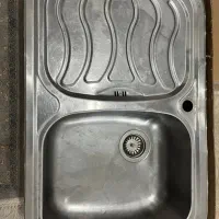 سینک استیل تک لگن