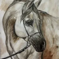 نقاشی آبرنگ حرفه ایی مناسب تابلو