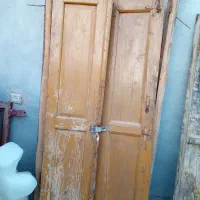درب چوبی نوستالژی|کلکسیون اشیاء عتیقه|نیشابور, کلاغان|دیوار