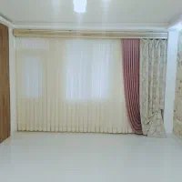پرده به همراه شال در حد نو