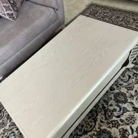 میز جلو مبلی در حد نو دو کشو