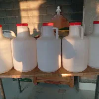تعدادئ دبه جای آب ترشی وو موجوده