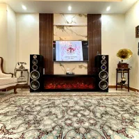 شومینه برقی شومینه دکوری میز تلوزیون شومینه دیواری