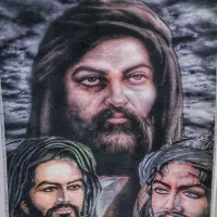 تابلو فرش شمایل