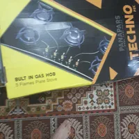 گاز صفحه ای پنج شعله تکنو ترموکوبل دار