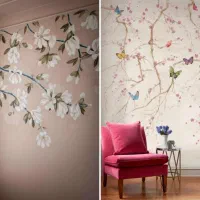 نقاشی دیواری(چهره  طبیعت اتاق کودک)منزل یا محل کار