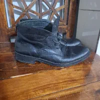 نیم بوت چرم مردونه سایز 40