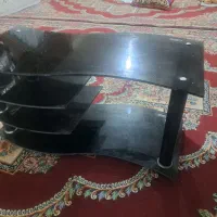 میز تلویزیون شیشه‌ای