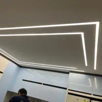 برقکار لاینر نصب لاین نوری هالوژن نور مخفی نقد وچک|خدمات پیشه و مهارت|همدان, |دیوار