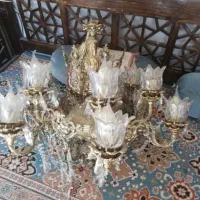 لوستر برنز|لوستر و چراغ آویز|قم, تولید دارو و یخچال|دیوار