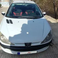 پژو 206sdبی رنگ بی ضربه 96