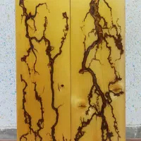 میز عسلی چوب و رزین|مبلمان خانگی و میز عسلی|کاشان, کارگر|دیوار