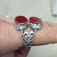 درود بر شما تعدادی انگشتر نقره و سنگهای معدن